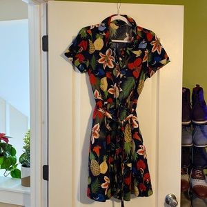 Brooks Brothers floral print dress gently used size 12